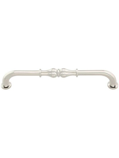Bella Cabinet Pull - 6 1/4 inch Center-to-Center in Polished Nickel.